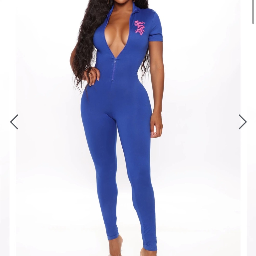 NWT Blue Jumpsuit